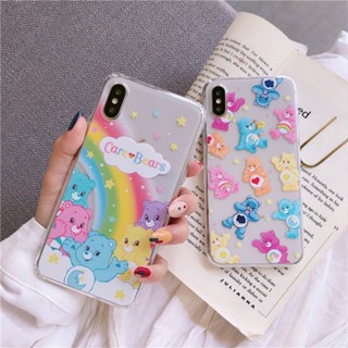 🌈-พร้อมส่งในไทย-เคสซิลิโคน สกรีนลายการ์ตูนแคแบร์ TPU นิ่ม ใช้สำหรับIPทุกรุ่น #309 🌈☀️