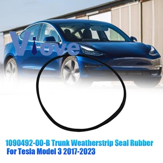 1 ชิ้น 1090492-00-B แถบยางซีลปิดผนึกกระเป๋าเดินทาง ด้านหน้า สําหรับ Tesla Model 3 2017-2023