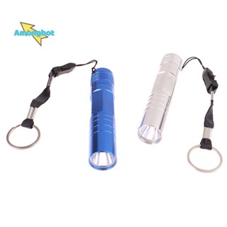 Amonghot&gt; ไฟฉาย LED ขนาดเล็ก แบบพกพา สําหรับตั้งแคมป์ ใหม่ ปากกากันน้ํา 5 สี