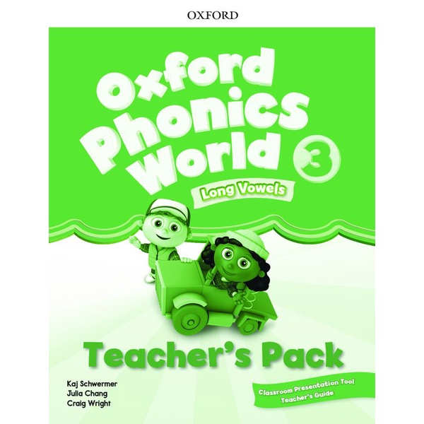 bundanjai-หนังสือเรียนภาษาอังกฤษ-oxford-oxford-phonics-world-3-teachers-pack-with-classroom-presentation-tool-p