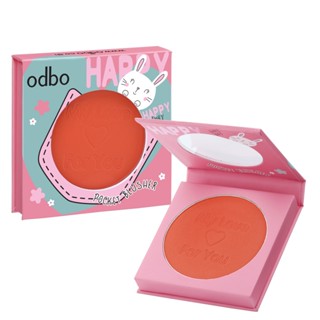 ODBO POCKET BLUSHER #OD103 : odbo โอดีบีโอ พอคเกท บลัชเชอร์ บลัชออน เนื้อฝุ่น x 1 ชิ้น abcmall