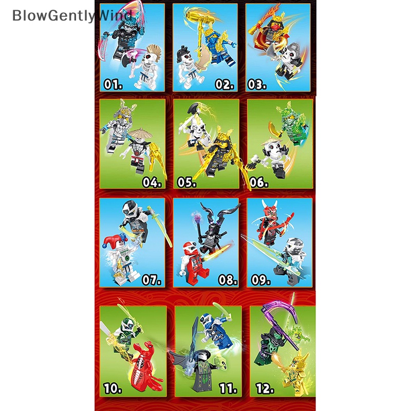 blowgentlywind-ของเล่นตัวต่อฟิกเกอร์อนิเมะ-ninjago-ขนาดเล็ก-24-ชิ้น