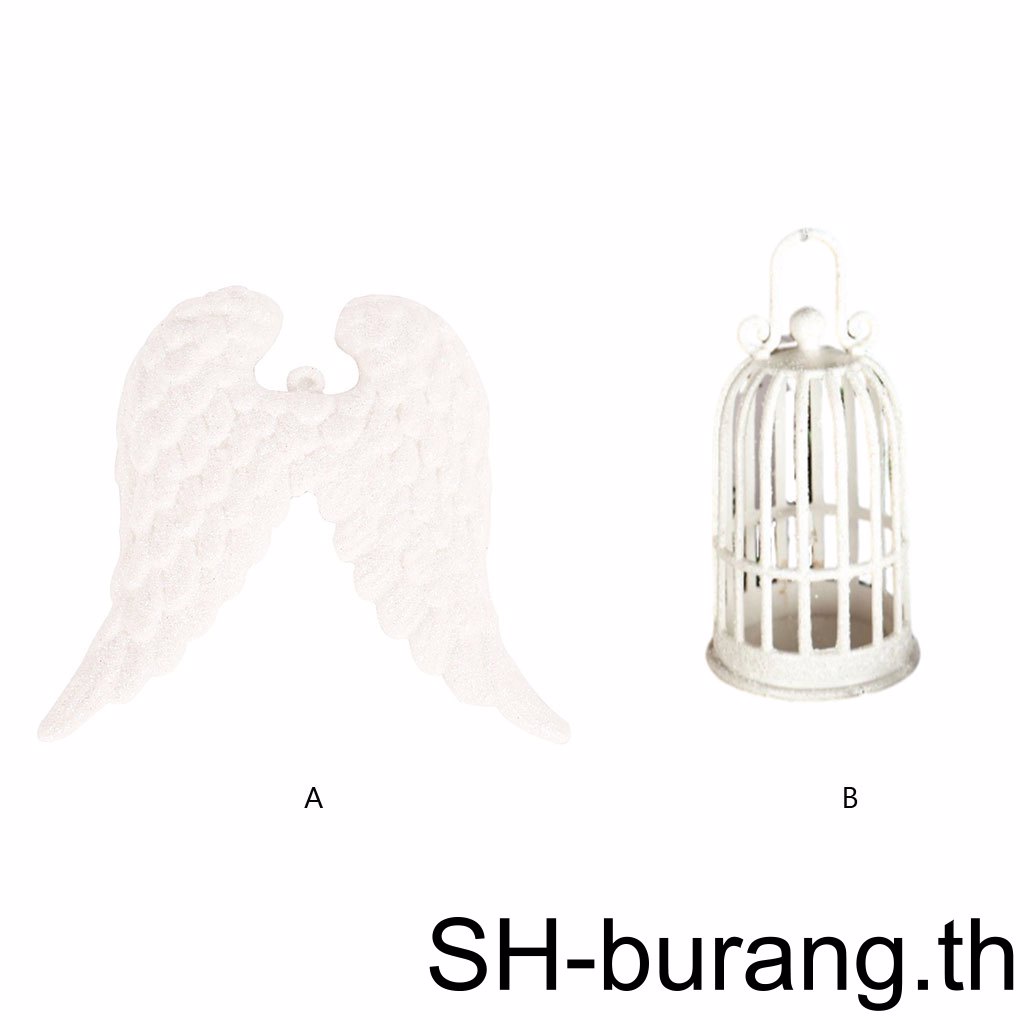 buran-จี้โคมไฟ-รูปปีกนางฟ้าน่ารัก-น้ําหนักเบา-พร้อมตะขอ-สําหรับประดับตกแต่งปาร์ตี้คริสต์มาส