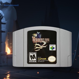 [ElectronicMall01.th] การ์ดเกม N64 Series RPG คอสเพลย์ Resident Evil 2 Survival Horror Games Zombie NTSC สําหรับ Nintendo N64