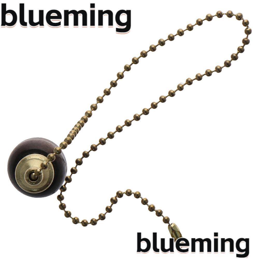 blueming2-โซ่ดึงพัดลมเพดาน-โซ่ไฟไม้-12-นิ้ว-โซ่โคมไฟพัดลมเพดาน-วินเทจ-ห้องน้ํา