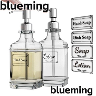 Blueming2 เครื่องปั๊มสบู่สเตนเลส แบบกดโบราณ 300 550 มล.