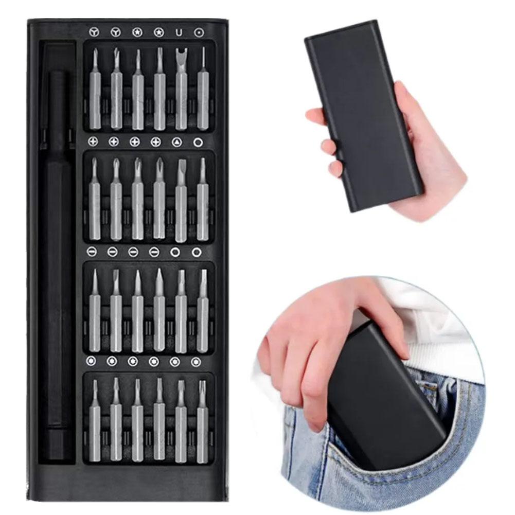 ชุดเครื่องมือสกรู-24-in-1-สําหรับซ่อมแซมโทรศัพท์มือถือ-แว่นตา-กล่องพลาสติก