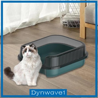 [Dynwave1] กล่องทรายเปิดด้านบน สําหรับสัตว์เลี้ยง แมว ขนาดเล็ก