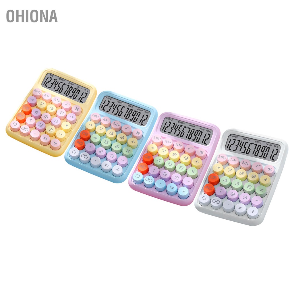 ohiona-เครื่องคิดเลข-อิเล็กทรอนิกส์-สำหรับโฮมออฟฟิศโรงเรียน