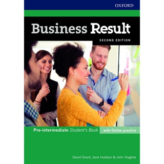 Bundanjai (หนังสือคู่มือเรียนสอบ) Business Result 2nd ED Pre-Intermediate : Students Book +Online Practice (P)