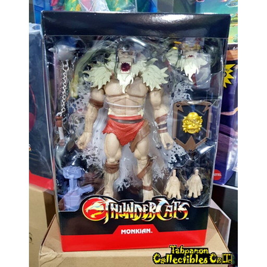 Super7 – Action Figure Thundercats Deluxe Monkian – 7 Pollici (17,8 Cm) Con Frusta E Catena – Da Collezione