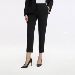 G2000 กางเกงสูทผู้หญิง กางเกงทรงสอบ (ANKLE CIGARETTE SHAPE) รุ่น 3125103699 BLACK กางเกงสูท เสื้อผ้า เสื้อผ้าผู้หญิง