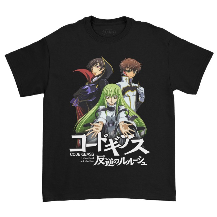 Kaos Code Geass Anime T-shirt เสื้อยืดคอตตอน S-5XL | Shopee Thailand
