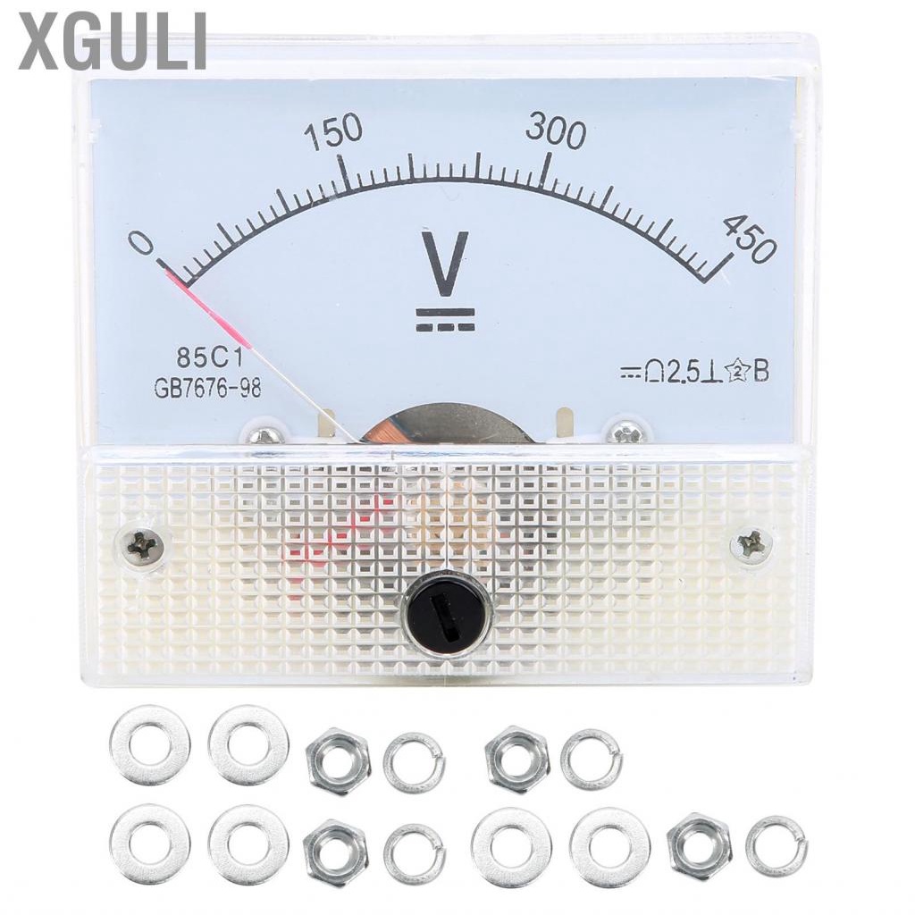 Xguli Voltmeter Beautiful Generous DC Volts Meter Reliable for