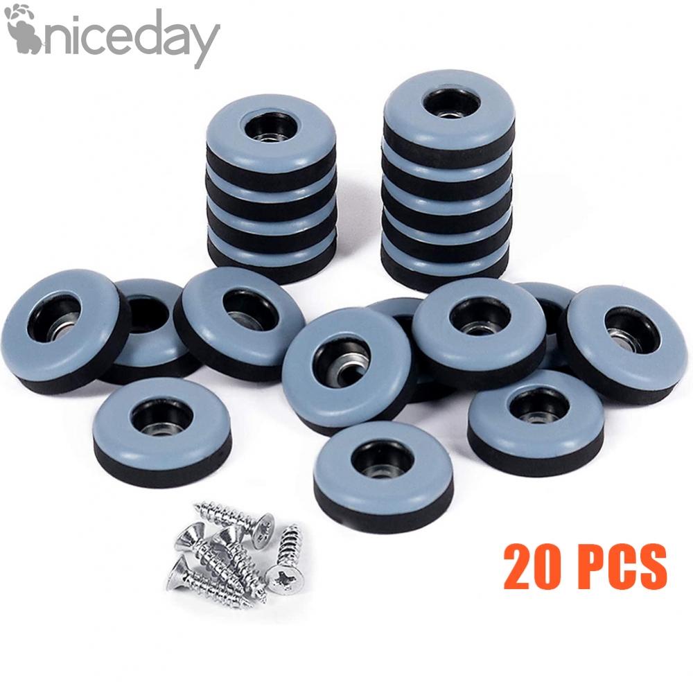 #NICEDAY-20x Heavy Duty Furniture Feet Sliders Movers Bed Sofa Table ...