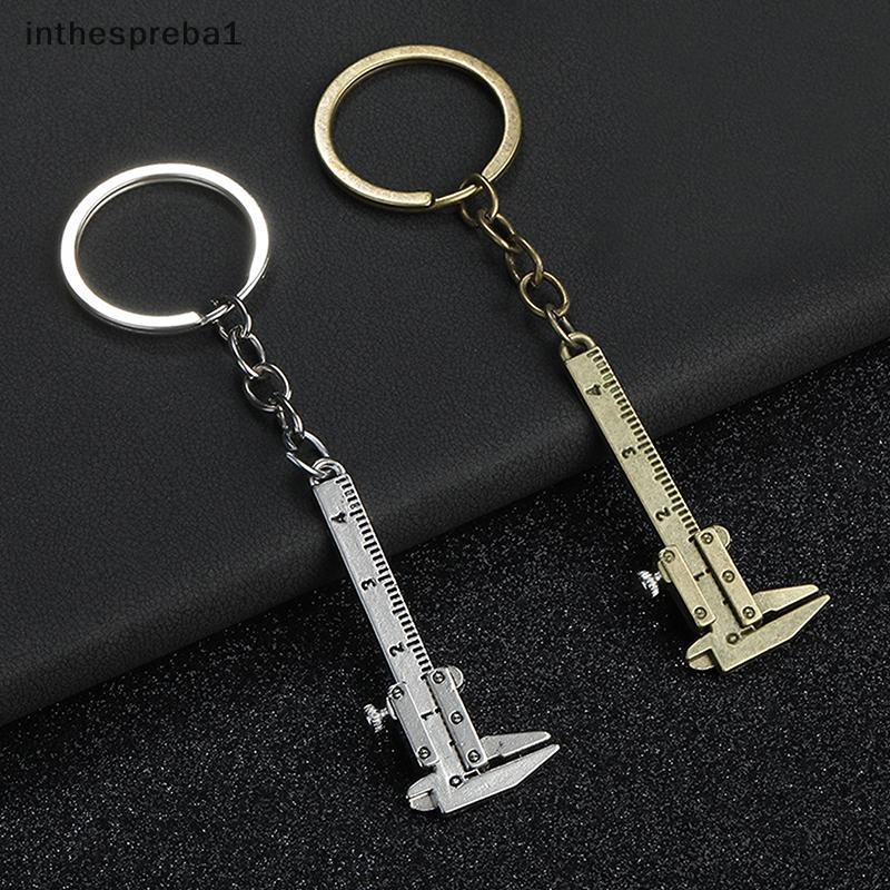 Inthespba1^^ Mini Vernier Caliper Pocket Key Chain พวงกุญแจ ...