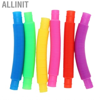 Allinit Pop Tubes Toy  Relieves Stress Fidget Multipurpose DIY 6 Colors for Home Children