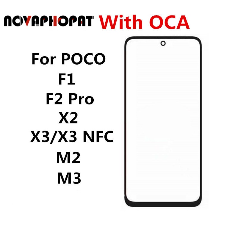 อะไหล่หน้าจอสัมผัส-lcd-อะไหล่ซ่อมแซม-สําหรับ-xiaomi-poco-f1-f2-pro-x2-x3-nfc-m2-m3