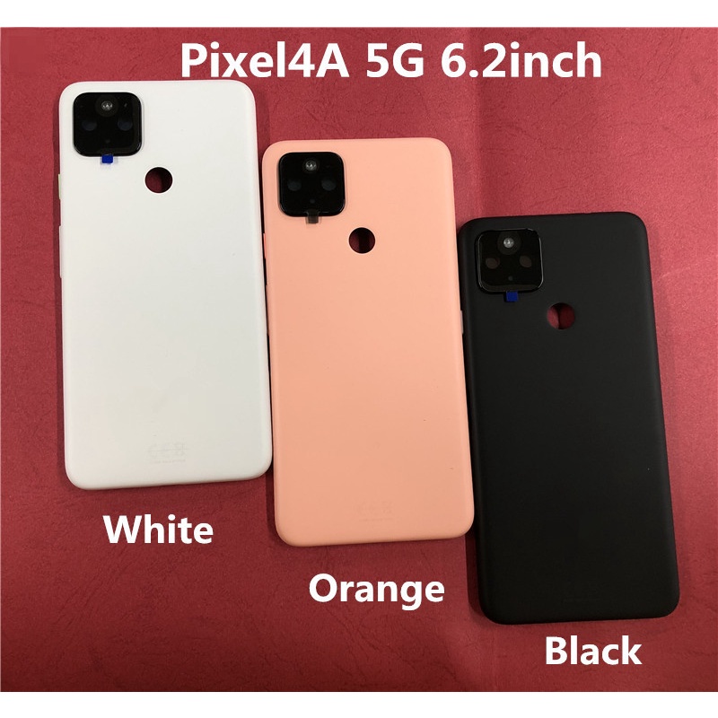 pixel4a-ฝาครอบแบตเตอรี่-ด้านหลัง-แบบเปลี่ยน-พร้อมโลโก้เลนส์กล้อง-สําหรับ-google-pixel-4a-5g