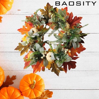 [Baosity] พวงหรีดแขวนผนัง ประตู ฤดูใบไม้ร่วง สําหรับตกแต่งบ้านฟาร์ม
