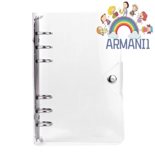 [armani1.th] สมุดโน๊ตไดอารี่ PVC แบบใส ( A6 )