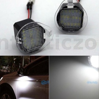 262940978007 ไฟ LED SMD ติดกระจกมองข้าง สีขาวสว่าง สําหรับ Jeep Cherokee 2014-2016 2 ชิ้น