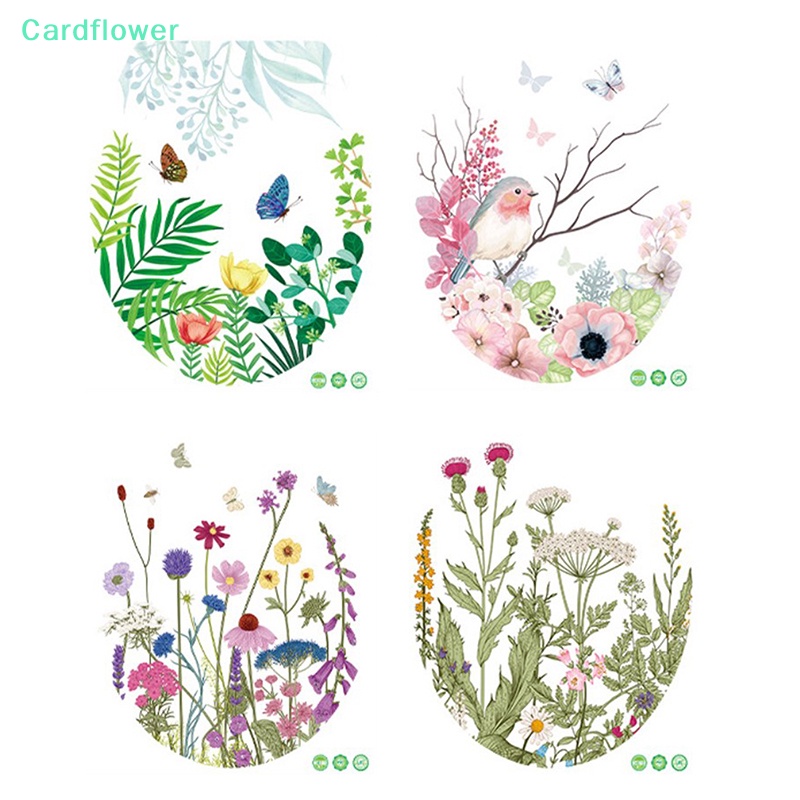 lt-cardflower-gt-สติกเกอร์-ลายนก-ดอกไม้-หญ้า-มีกาวในตัว-ลอกออกได้-สําหรับติดตกแต่งห้องน้ํา-ห้องสุขา-หน้าต่าง-ลดราคา