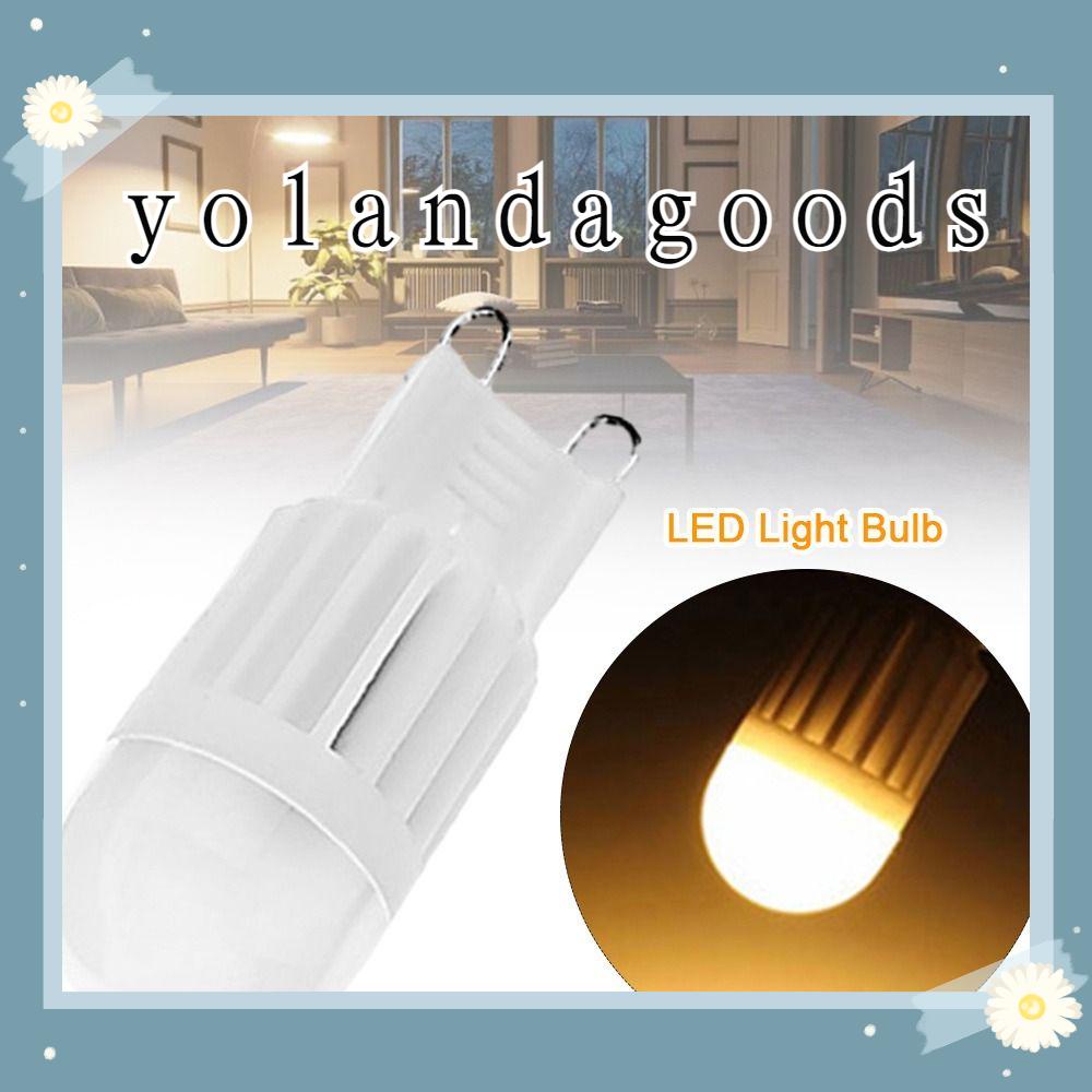 Yola C18 G9 หลอดไฟคริสตัล, แสงสีขาว / แสงอุ่น PC โคมไฟ LED หลอดไฟ ...