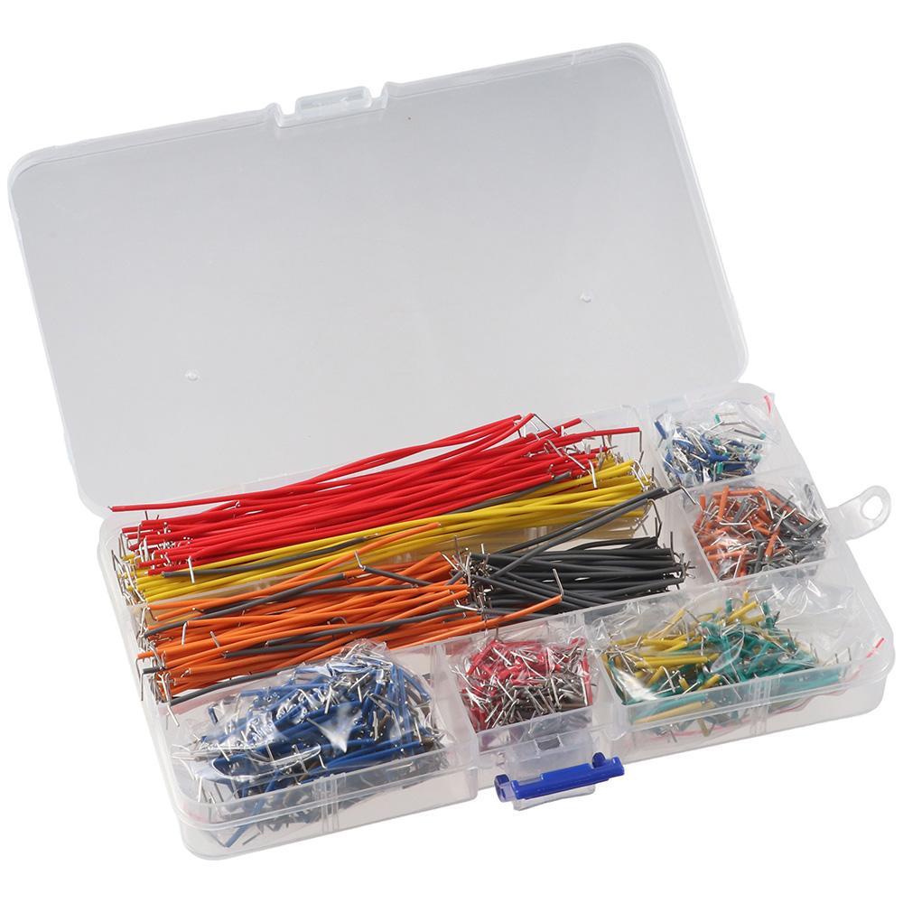 Ly 840 ชิ้น Breadboard Jumper ชุดสายไฟ, 2-125 มม. 14 ความยาวสารพันแผง ...