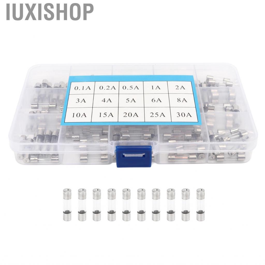 Glass Fuse Tube 5x20mm 150Pcs Fuses Quick Fusing Overcurrent