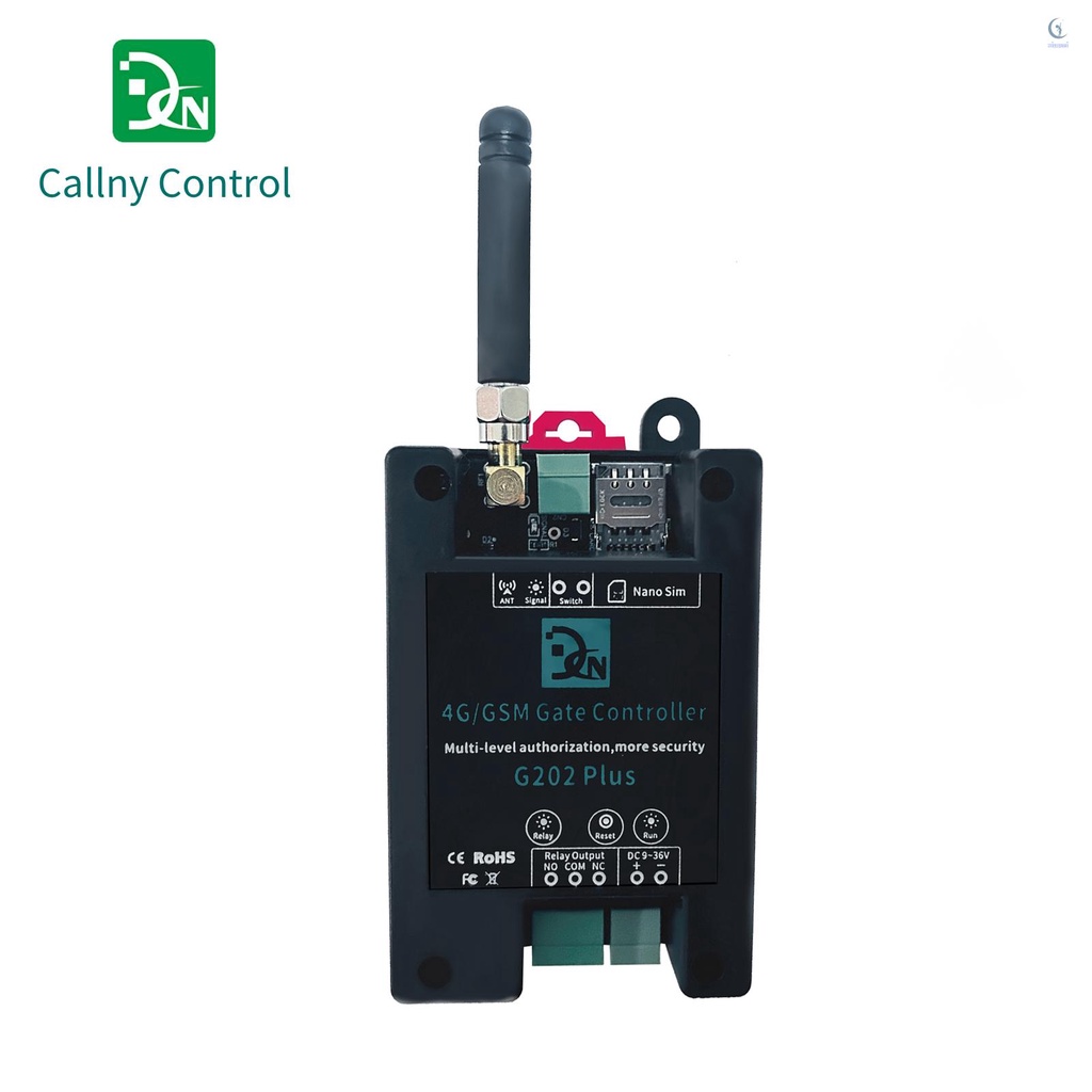 4g/gsm G202Plus รีโมตควบคุมประตู แบบไร้สาย GSM Gate Opener ไม่รองรับการ ...