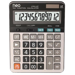 NEO เครื่องคิดเลข หน้าจอ LCD รุ่น 2753