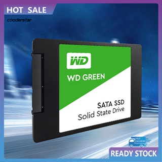 Cood WD- โซลิดสเตตไดรฟ์ภายใน SATA 3 120 240 480GB บางมาก ความจุขนาดใหญ่ 25 นิ้ว สีเขียว สําหรับเดสก์ท็อป