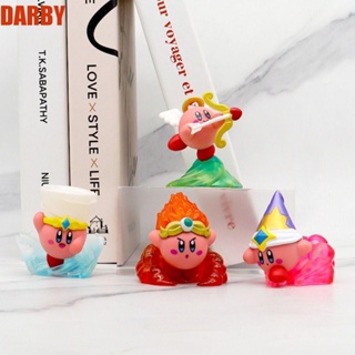 Darby โมเดลฟิกเกอร์ PVC สีชมพู สําหรับตกแต่งห้อง 4 ชิ้น ต่อชุด