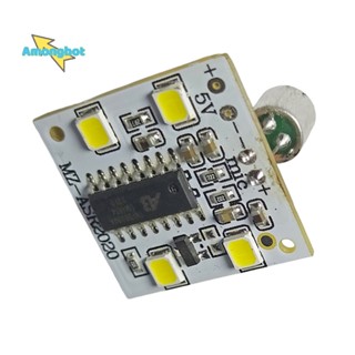 Amonghot&gt; ใหม่ บอร์ดวงจรควบคุมด้วยเสียง DC5V PCBA LED