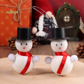Erck&gt; โมเดลตุ๊กตาหิมะจิ๋ว เครื่องประดับ สําหรับตกแต่งบ้านตุ๊กตา คริสต์มาส