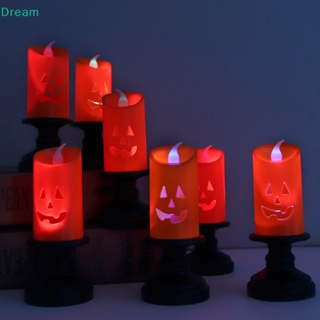 &lt;Dream&gt; โคมไฟ LED รูปฟักทอง หลากสีสัน สําหรับตกแต่งปาร์ตี้ฮาโลวีน