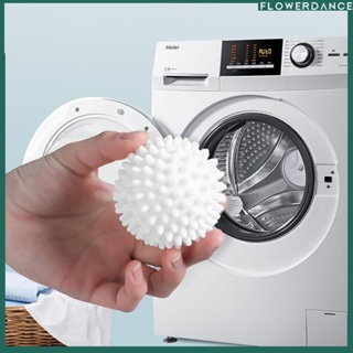 ลูกบอลซักผ้า เครื่องซักผ้าแบบใช้ซ้ำได้ Anti Winding ลูกบอลซักผ้า อุปกรณ์ทำความสะอาดเสื้อผ้า เครื่องซักผ้า เสื้อผ้า ลูกบอลกำจัดขน อุปกรณ์ซักรีด ดอกไม้