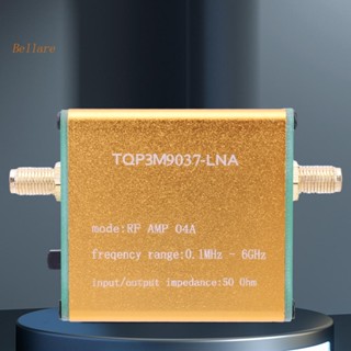 เครื่องขยายเสียงรบกวนต่ํา 0.1MHz‐6GHz 20dB LNA RF แบบมืออาชีพ สําหรับซอฟต์แวร์คลื่นสั้น วิทยุ [Bellare.th]