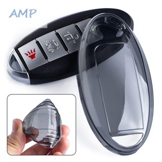 ⚡NEW 9⚡For Nissan For Infiniti Black Transparent Key Fob Case Cover Holder Accessories