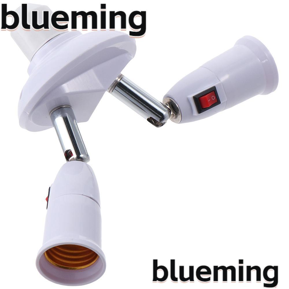 blueming2-2-in-1-อะแดปเตอร์ซ็อกเก็ตไฟ-120w-ปรับได้-360-องศา-พร้อมสวิตช์ไฟ-เป็นสองขั้ว-สําหรับ-e26-27