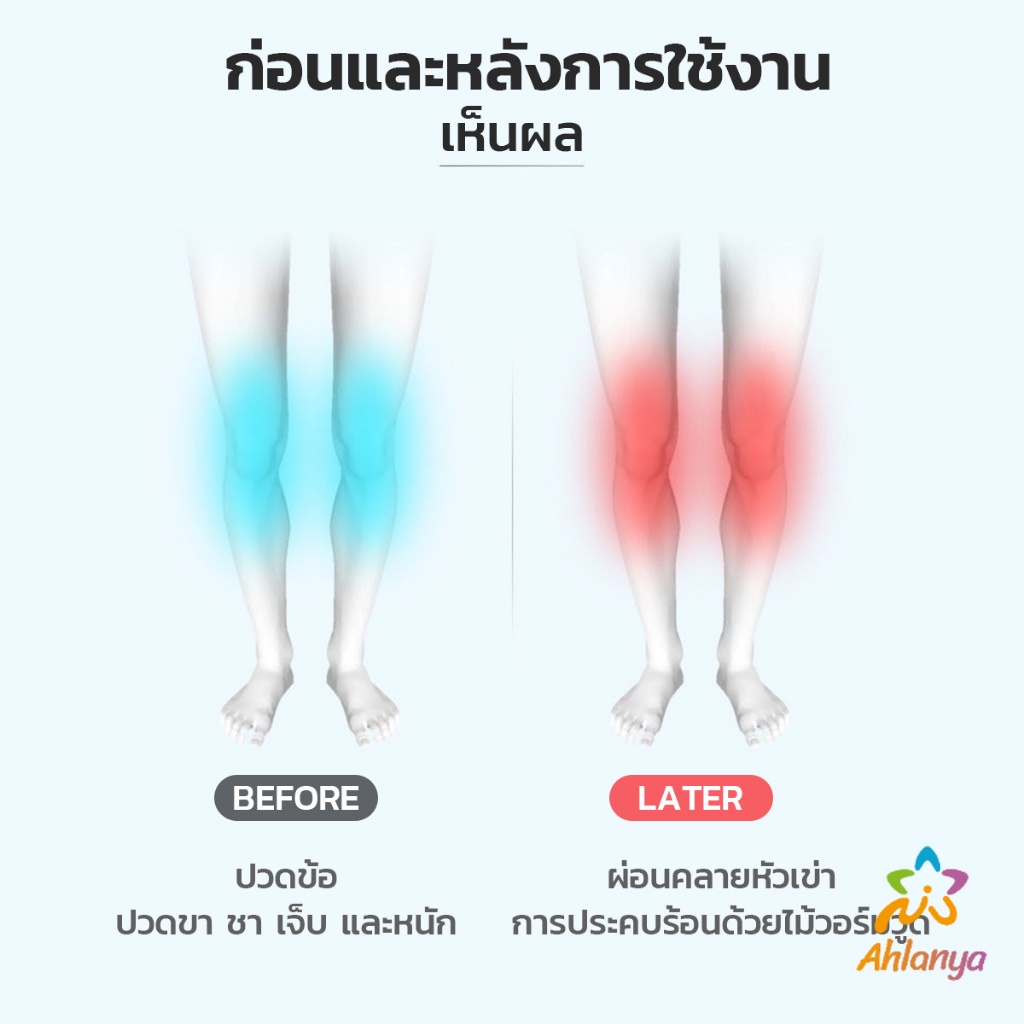 ahlanya-สนับเข่าบรรเทาอาการปวด-การไหลเวียนโลหิต-ระบายอากาศ-kneepad