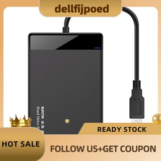 【dellfijpoed】เคสฮาร์ดไดรฟ์ Hdd SATA 2.5 นิ้ว สําหรับกล่อง SSD HDD