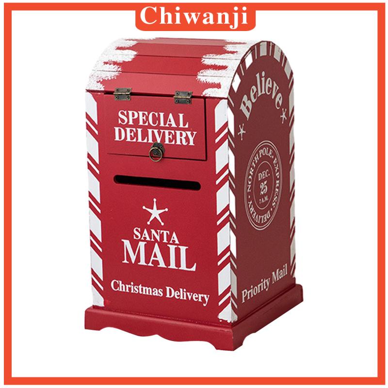 chiwanji-กล่องไปรษณีย์-ลายซานต้าคลอส-สไตล์วินเทจ-สําหรับตกแต่งบ้าน-สวน-งานแต่งงาน-คริสต์มาส