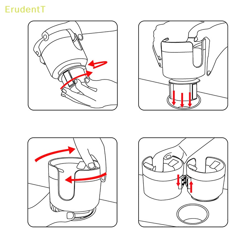 erudentt-ที่วางโทรศัพท์ในรถยนต์-ที่วางแก้วน้ํา-ที่วางโทรศัพท์มือถือ-ที่วางเครื่องดื่ม-ใหม่