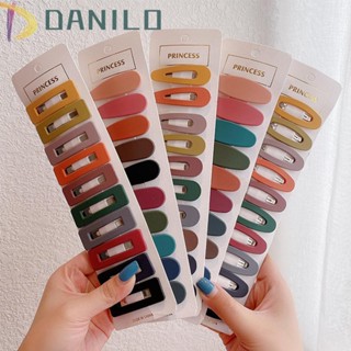 Danilo กิ๊บติดผม ฝ้า ผู้หญิง สีโมแรนดี้ แฟชั่น|เครื่องประดับผม แบบฝ้า