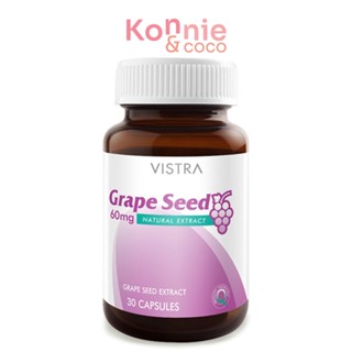 Vistra Grape Seed 30 Capsules.