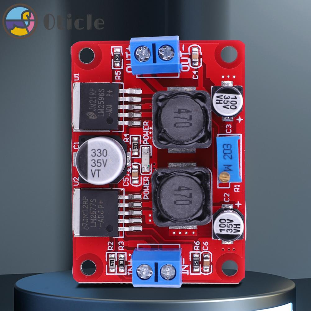 โมดูลควบคุมแรงดันไฟฟ้า LM2577S+LM2596S 3.5V-28V เป็น 1.25V-26V [Oticle ...