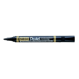 PENTEL ปากกามาร์คเกอร์ หัวกลม รุ่น N850-A สีดำ