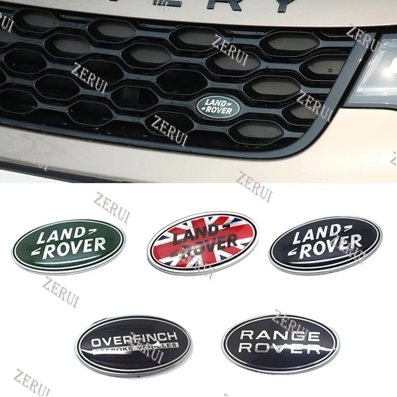 Zr สําหรับโลโก้กระจังหน้าหรือสัญลักษณ์ด้านหลังสําหรับ Land rover Range ...